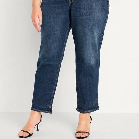 NWT Old Navy Curvy High-Waisted OG Loose Jeans - Picture 14 of 16